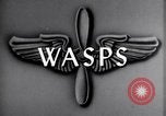 Standbild Frauen Piloten der WASP Sweetwater Texas United States USA, 1943, aus Sekunde 26 historischem Filmmaterial Videoclip 65675032858
