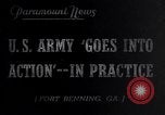 Image of US Army war practice before World War 2 Fort Benning Georgia USA, 1938, second 1 stock footage video 65675032863