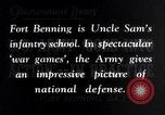 Image of US Army war practice before World War 2 Fort Benning Georgia USA, 1938, second 8 stock footage video 65675032863
