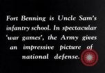Image of US Army war practice before World War 2 Fort Benning Georgia USA, 1938, second 11 stock footage video 65675032863
