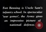 Image of US Army war practice before World War 2 Fort Benning Georgia USA, 1938, second 12 stock footage video 65675032863