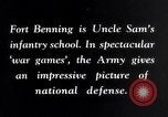 Image of US Army war practice before World War 2 Fort Benning Georgia USA, 1938, second 13 stock footage video 65675032863