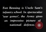 Image of US Army war practice before World War 2 Fort Benning Georgia USA, 1938, second 14 stock footage video 65675032863