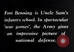 Image of US Army war practice before World War 2 Fort Benning Georgia USA, 1938, second 15 stock footage video 65675032863