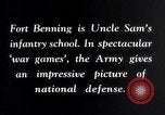 Image of US Army war practice before World War 2 Fort Benning Georgia USA, 1938, second 16 stock footage video 65675032863