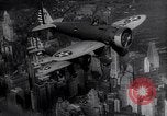 Standbild P-26 Peashooter New York City USA, 1938, aus Sekunde 54 historischem Filmmaterial Videoclip 65675032870