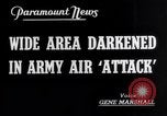Immagine di Stati Uniti prima prova di blackout trapano e simulazione di bombardamento Farmingdale New York USA, 1938, secondo 7 filmato di repertorio 65675032871
