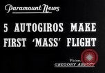 Standbild YG-1B auto-gyros Dayton Ohio USA, 1938, aus Sekunde 4 historischem Filmmaterial Videoclip 65675032872