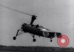 Standbild YG-1B auto-gyros Dayton Ohio USA, 1938, aus Sekunde 62 historischem Filmmaterial Videoclip 65675032872