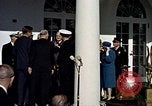 Standbild John F Kennedy Washington DC White House USA, 1962, aus Sekunde 25 historischem Filmmaterial Videoclip 65675032885