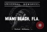 Image of Santa Claus on water skis Miami Florida USA, 1937, second 3 stock footage video 65675032891