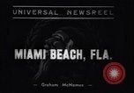 Image of Santa Claus on water skis Miami Florida USA, 1937, second 4 stock footage video 65675032891