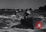 Image of Santa Claus on water skis Miami Florida USA, 1937, second 5 stock footage video 65675032891