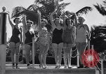 Image of Santa Claus on water skis Miami Florida USA, 1937, second 14 stock footage video 65675032891