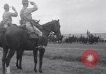 Image of parade Fort Riley Kansas USA, 1941, second 9 stock footage video 65675032897