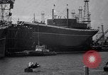 Image of cargo vessel Long Beach California USA, 1941, second 5 stock footage video 65675032898
