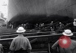 Image of cargo vessel Long Beach California USA, 1941, second 13 stock footage video 65675032898
