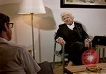 Image of Jackie Cochran speaking about her early training Colorado United States USA, 1975, second 10 stock footage video 65675032924