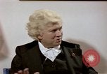 Image of Jackie Cochran speaking about her early training Colorado United States USA, 1975, second 30 stock footage video 65675032924
