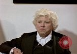 Image of Jackie Cochran speaking about her early training Colorado United States USA, 1975, second 34 stock footage video 65675032924