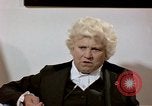 Image of Jackie Cochran speaking about her early training Colorado United States USA, 1975, second 38 stock footage video 65675032924
