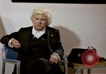 Image of Jackie Cochran speaking about her early training Colorado United States USA, 1975, second 46 stock footage video 65675032924