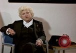Image of Jackie Cochran speaking about her early training Colorado United States USA, 1975, second 53 stock footage video 65675032924