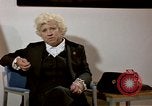 Image of Jackie Cochran speaking about her early training Colorado United States USA, 1975, second 59 stock footage video 65675032924