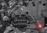 Standbild Friedensvertrag auf die USS Missouri Zweiten Weltkrieg beenden Tokyo Bay Japan, 1945, aus Sekunde 52 historischem Filmmaterial Videoclip 65675032941
