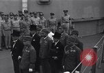 Standbild Friedensvertrag Tokyo Bay Japan, 1945, aus Sekunde 9 historischem Filmmaterial Videoclip 65675032942