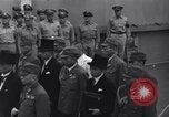 Standbild Friedensvertrag Tokyo Bay Japan, 1945, aus Sekunde 14 historischem Filmmaterial Videoclip 65675032942
