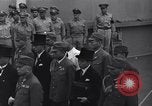 Standbild Friedensvertrag Tokyo Bay Japan, 1945, aus Sekunde 16 historischem Filmmaterial Videoclip 65675032942