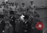 Standbild Friedensvertrag Tokyo Bay Japan, 1945, aus Sekunde 17 historischem Filmmaterial Videoclip 65675032942