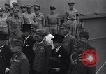 Standbild Friedensvertrag Tokyo Bay Japan, 1945, aus Sekunde 18 historischem Filmmaterial Videoclip 65675032942