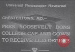Immagine di Franklin D Roosevelt Chestertown Maryland USA, 1933, secondo 1 filmato di repertorio 65675032943