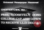 Immagine di Franklin D Roosevelt Chestertown Maryland USA, 1933, secondo 3 filmato di repertorio 65675032943