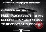 Immagine di Franklin D Roosevelt Chestertown Maryland USA, 1933, secondo 4 filmato di repertorio 65675032943