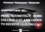 Immagine di Franklin D Roosevelt Chestertown Maryland USA, 1933, secondo 5 filmato di repertorio 65675032943