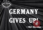 Image of President Harry S Truman announcing surrender of Germany United States USA, 1945, second 1 stock footage video 65675032950