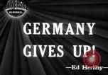 Image of President Harry S Truman announcing surrender of Germany United States USA, 1945, second 3 stock footage video 65675032950
