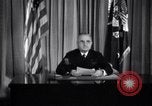 Image of President Harry S Truman announcing surrender of Germany United States USA, 1945, second 5 stock footage video 65675032950
