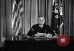 Image of President Harry S Truman announcing surrender of Germany United States USA, 1945, second 7 stock footage video 65675032950