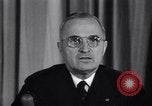 Image of President Harry S Truman announcing surrender of Germany United States USA, 1945, second 8 stock footage video 65675032950