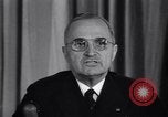 Image of President Harry S Truman announcing surrender of Germany United States USA, 1945, second 9 stock footage video 65675032950