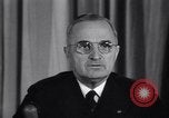 Image of President Harry S Truman announcing surrender of Germany United States USA, 1945, second 10 stock footage video 65675032950