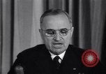 Image of President Harry S Truman announcing surrender of Germany United States USA, 1945, second 20 stock footage video 65675032950