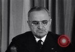 Image of President Harry S Truman announcing surrender of Germany United States USA, 1945, second 21 stock footage video 65675032950