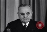 Image of President Harry S Truman announcing surrender of Germany United States USA, 1945, second 24 stock footage video 65675032950