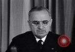 Image of President Harry S Truman announcing surrender of Germany United States USA, 1945, second 25 stock footage video 65675032950