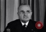 Image of President Harry S Truman announcing surrender of Germany United States USA, 1945, second 26 stock footage video 65675032950